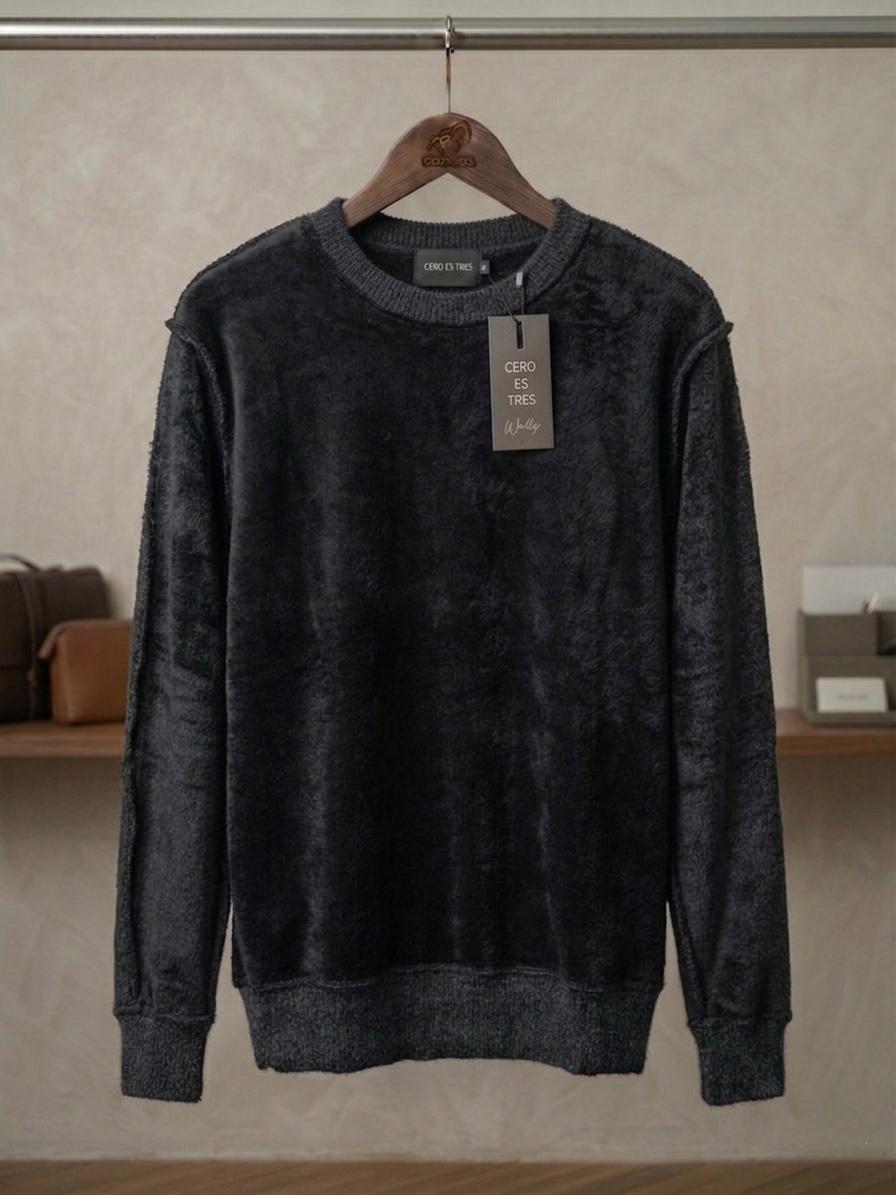 5252NE - SWEATER LAGER NEGRO